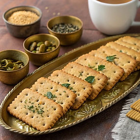 Indian Fenugreek Crackers