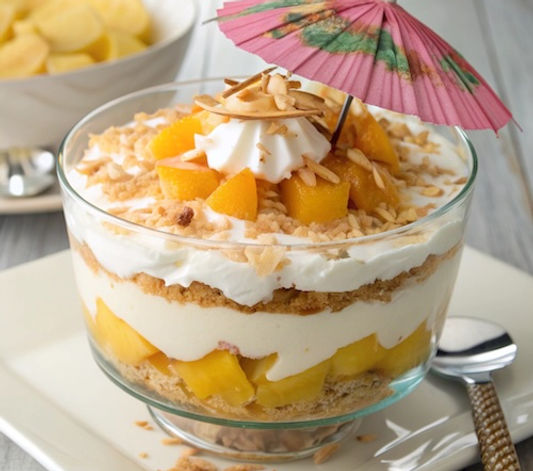 Caribbean Pina Colada Trifle