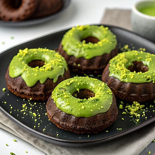 Chocolate Lime Choux-Nuts