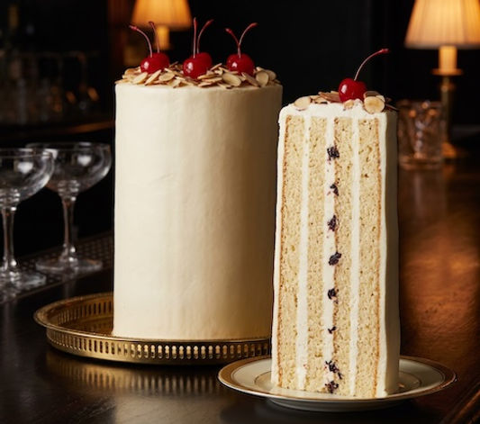 Amaretto Sour Cocktail Cake
