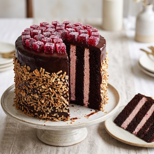 Aussie Lamington Layer Cake