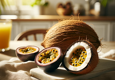 Passionfruit and Coconut
