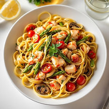 Lobster with Spaghetti