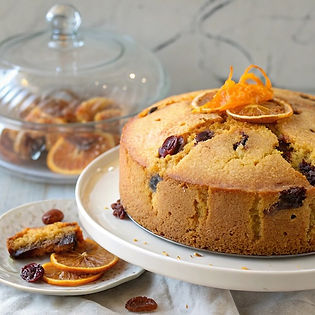 Orange Vanilla and Fig Madeira Cake