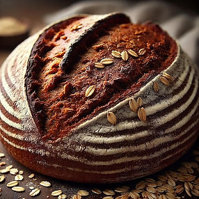 Treacle Bread with Stout and Oats