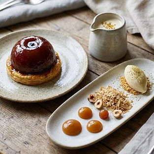 Hay-Smoked Apple Tarte Tatin