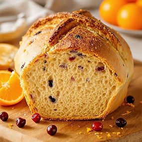 Cranberry & Orange Sweet Soda Bread