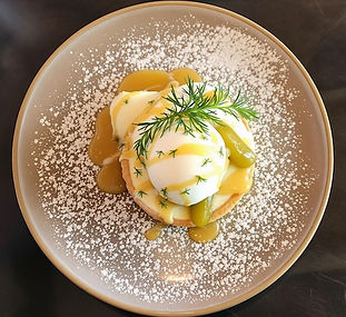 Mustard Tart with B&B Pickle Curd and Dill Pickle Ice Cream
