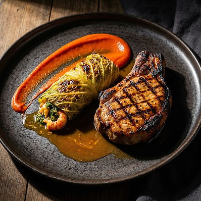 Southern Barbecued Pork Chop