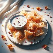 Crispy Rice Paper Dumplings