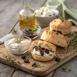 Anchovy Tapenade Scones
