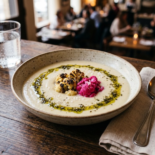 Cauliflower & Lemon Soup