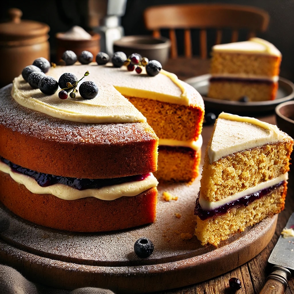 Parsnip, Fennel and Cumin Cake (gluten-free)