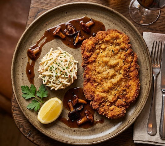 Parmesan Pork Schnitzel