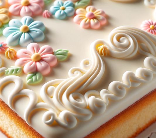 Passionfruit and Coconut Sheet Cake