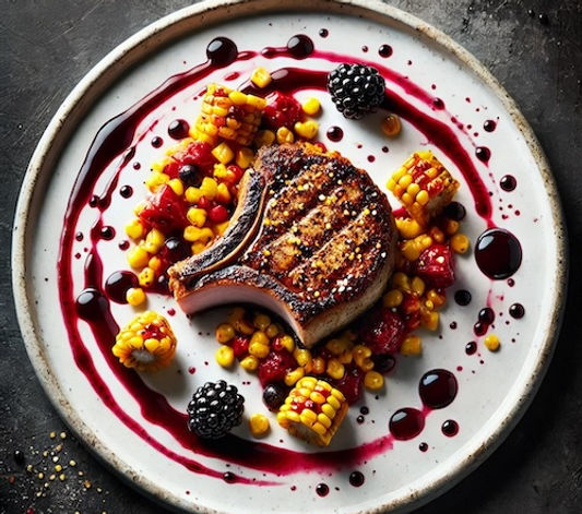 Spice-rubbed Pork Chop