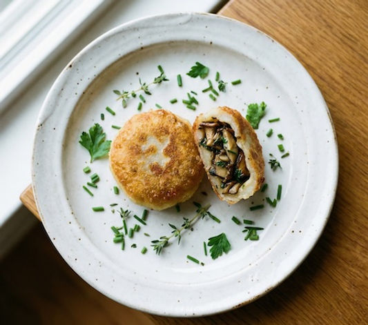 Mushroom Sauvignon Blanc Mochi