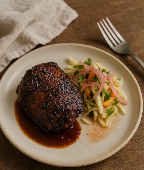 Crispy Jerk Chicken