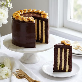 Anniversary Choc Banana Cake