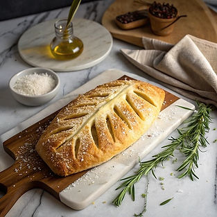 Rosemary and Gruyère Cheese Fougasse