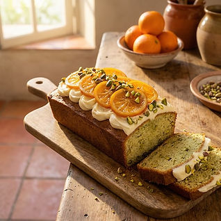 Orange and Pistachio Cake