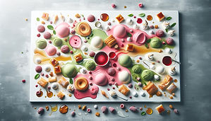 Turkish Maras Ice Cream Landscape