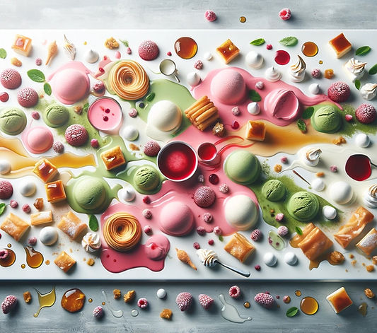 Turkish Maras Ice Cream Landscape