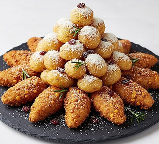 Puffy Potatoes and Corn Nut Tenders