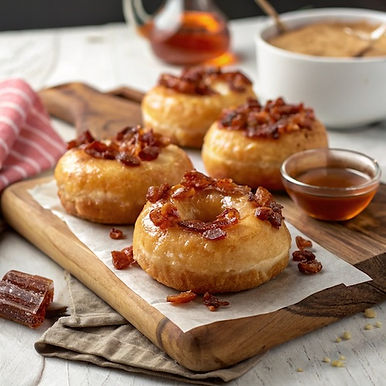 Maple Bacon Choux-Nuts