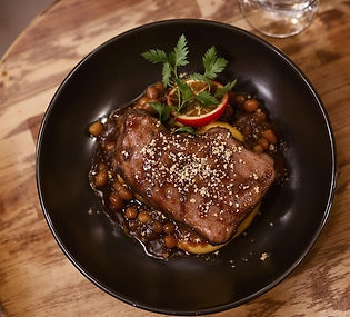 Ancho Braised Short Ribs with Polenta