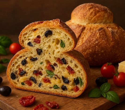 Mediterranean Cottage Loaf with Chili