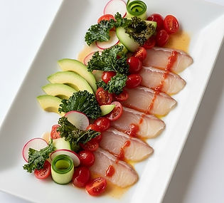 Cured Snapper with Salad