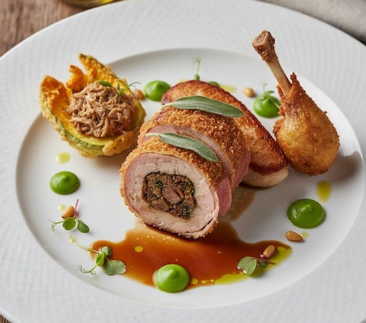 Rabbit Saddle in Parma Ham
