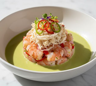 Shrimp Ceviche with Agua Chile