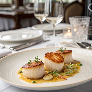 Hint for perfectly cooked scallops