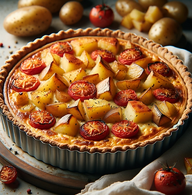 Lucy's Vegan Breakfast Quiche