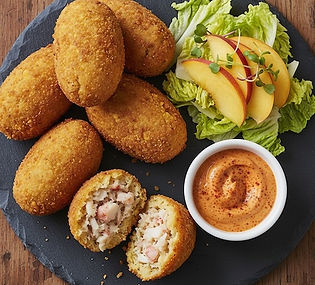 Crab and Shrimp Hush Puppies