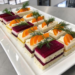 Cream Cheese and Dill Finger Sandwiches