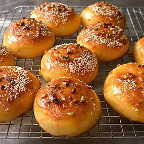 Gochujang and Garlic Savoury Buns