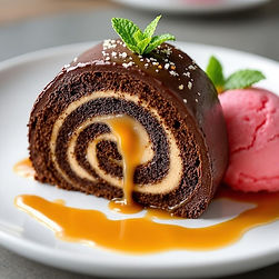 Double Chocolate Roulade