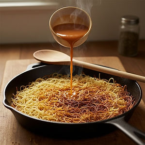 Toasting Vermicelli in a Dry Pan Before Adding Liquid