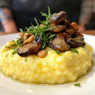 Creamy Polenta with Cheese