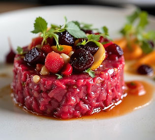 Beef Tartare with Whipped Foie Gras