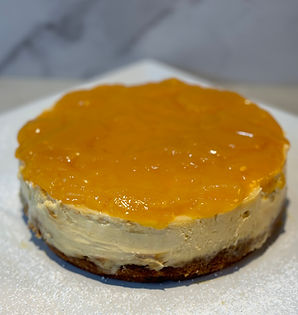Mango and Passionfruit Cheesecake