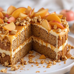 Classic Apple and Walnut Cake