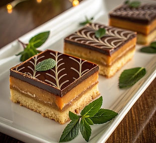 Salted Walnut Millionaires Shortbread