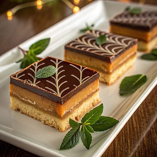 Salted Walnut Millionaires Shortbread