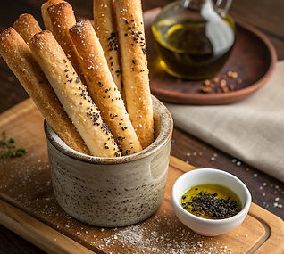 Parmesan and Paprika Breadsticks