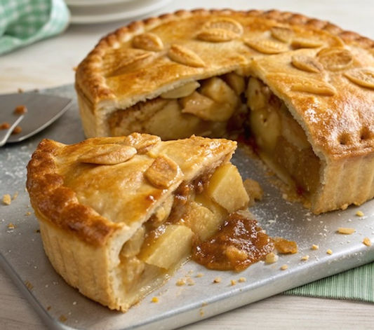 Apple & Maple Syrup Pie