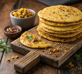 Bombay Mix Flatbreads